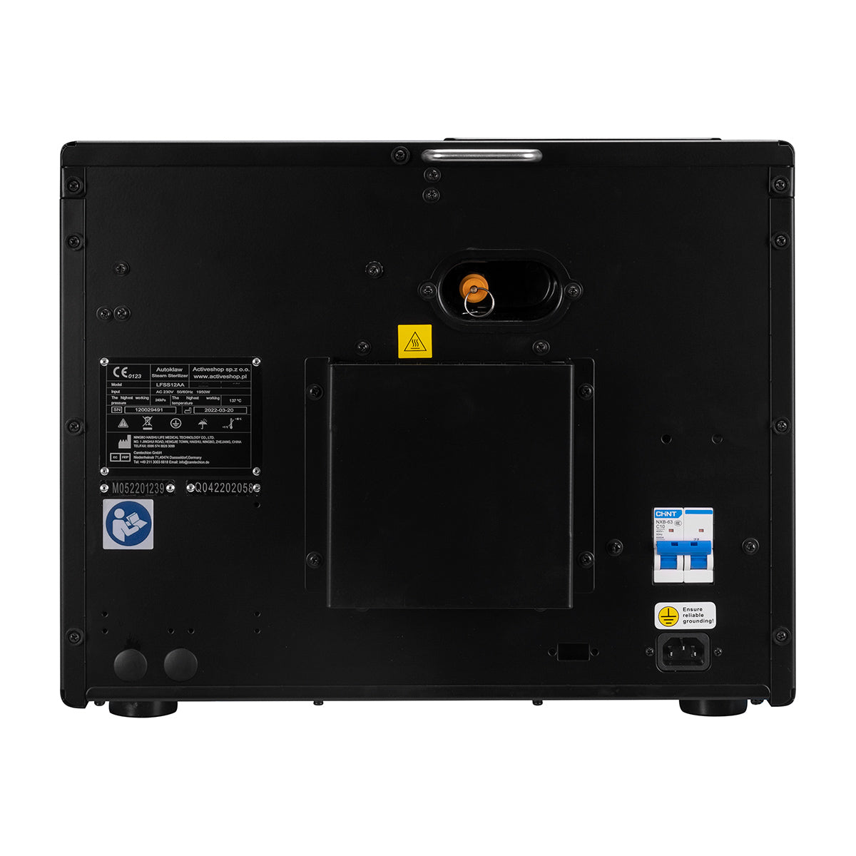 LAFOMED AUTOCLAVE STANDARD LINE LFSS12AA WITH 12 L PRINTER CL. B MEDICAL BLAC - BVShop