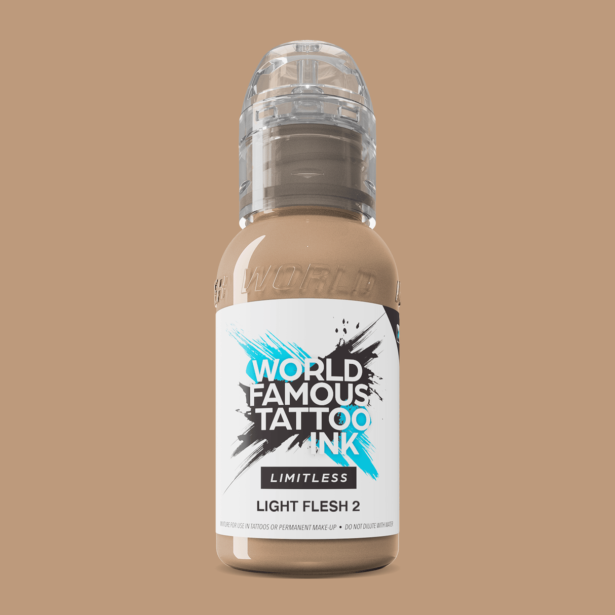 Мирово известные чернила для татуировок Limitless Tattoo Ink Light Flesh 2 (30 мл)