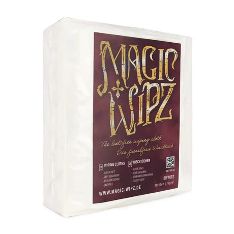 Magic Moon Magic Wipz tattoo wiping cloths with soft, absorbent fabric for safe and hygienic tattoo aftercare.
