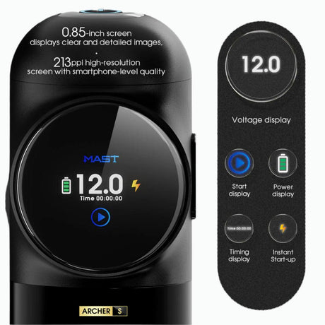 Mast Archer S Wireless Tattoo Machine - BVShop