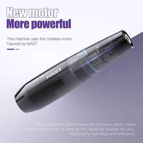 Mast P15 Tattoo And PMU Machine Pen Purple - BVShop