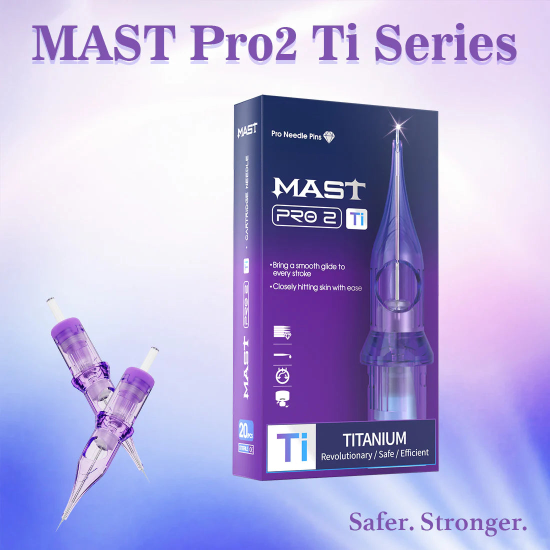 Mast Pro 2 Ti apaļas līnijas kasetnes