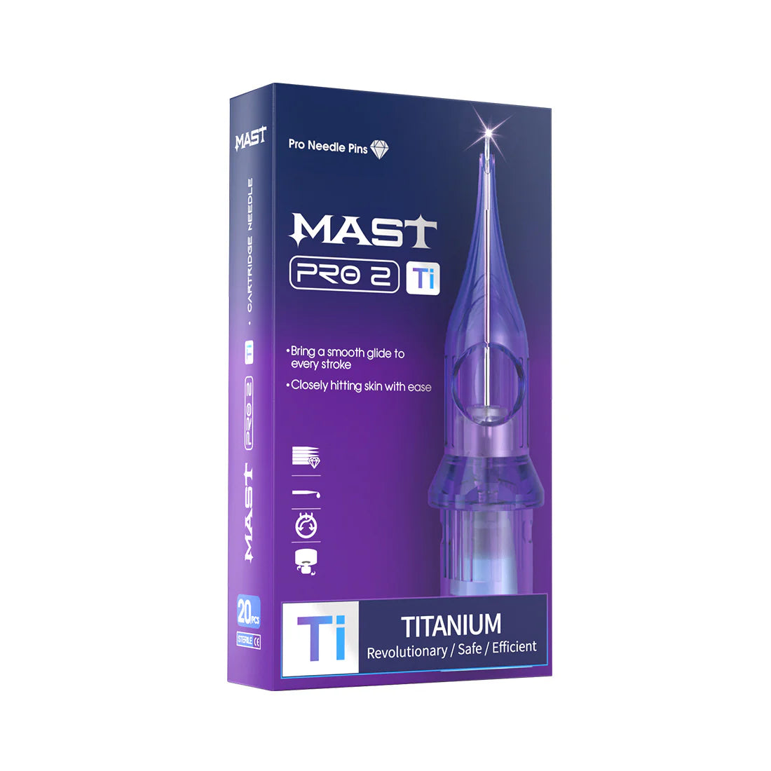 Mast Pro 2 Ti apaļas līnijas kasetnes