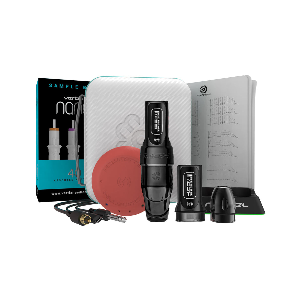 Microbeau Flux S Max с 1x пакетом PowerBolt II ULTRA Stealth