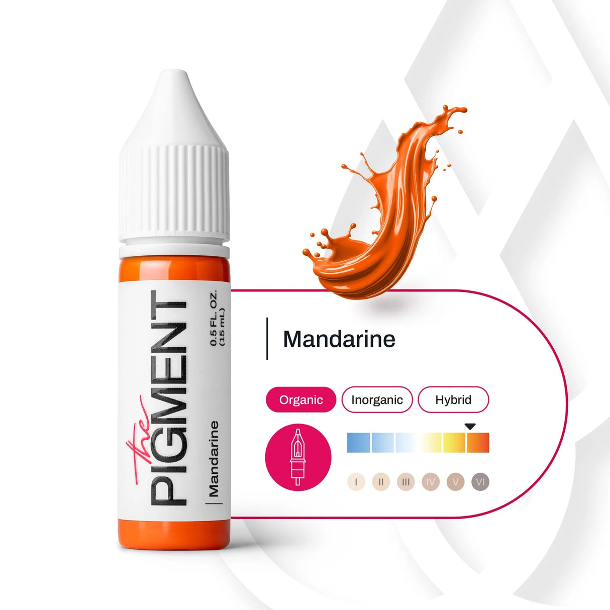 The Pigment Mandarine Corrector Pigments (15ml)