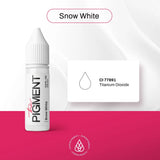 The Pigment Snow White Corrector Pigments (15ml)