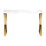 Momo 04-GL Cosmetic Desk - BVShop