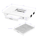 Momo professional J-02 built-in cassette dust absorber white - BVShop