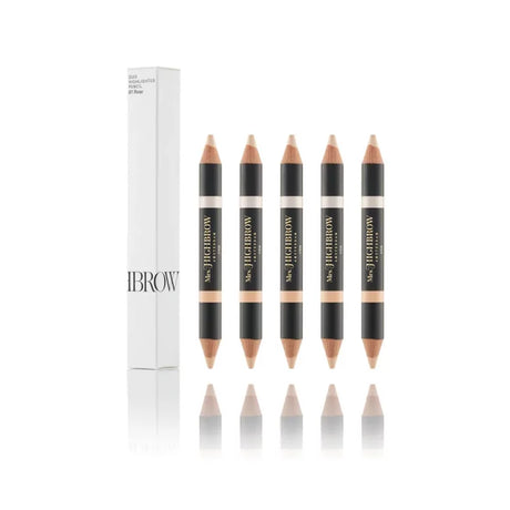 Mrs Highbrow Highlighting Duo Brow Pencil 01 Rose - BVShop