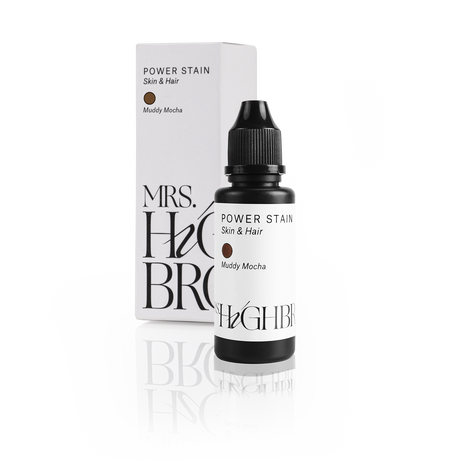 Mrs Highbrow Powerstain Liquid Dye Muddy Mocha 15ml - BVShop