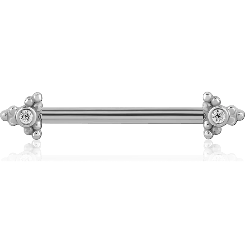 Серьга для пирсинга соска в виде стрелы