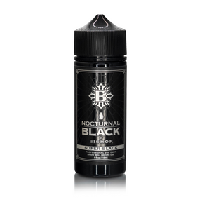 Nocturnal By Bishop Super Black 118ml — pudelīte uz balta fona