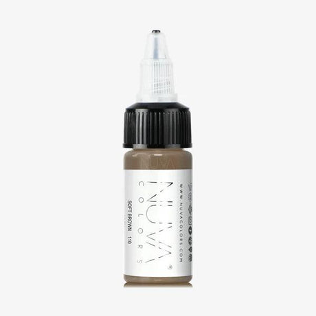 Nuva Colors Eyebrow Pigments 110 SOFT BROWN 15ml - BVShop