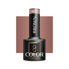 OCHO NAILS Hybrid nail polish brown 805 -5 g - BVShop