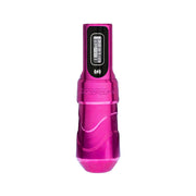 FK Irons Flux Max Bubblegum wireless tattoo machine with 1x PowerBolt II