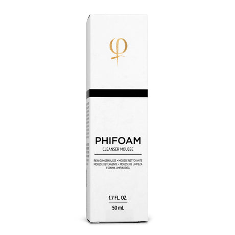 PhiAcademy Phi Foam Cleansing Foam 50ml — 50ml cleansing foam carton front