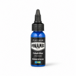Platinum By Dynamic Tattoo Ink Cobalt Blue 30ml bottle on a white background with a natural shadow