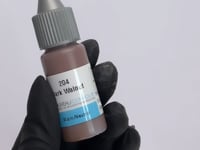 Nouveau Contour Organiskās līnijas uzacu pigments 204-Tumšs valrieksts 10ml