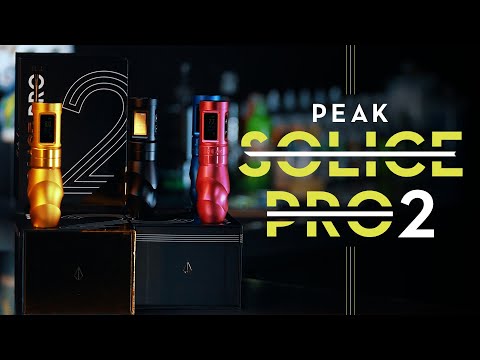 Peak Solice Pro V2 Беспроводная татуировочная и PMU машина матовый синий