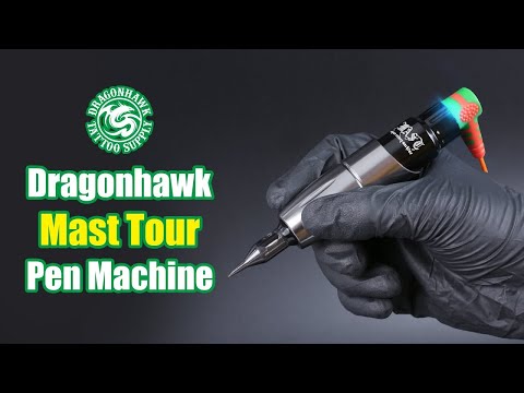 Роторная машинка для тату Mast Tour, черная