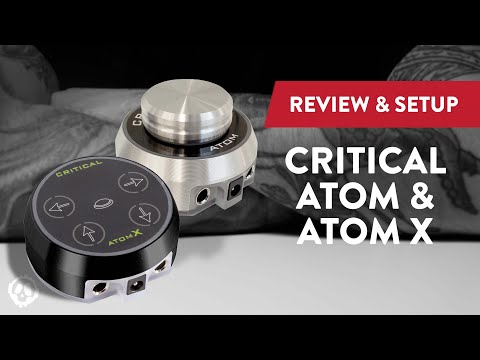Критический блок питания для татуировок Atom X Silver