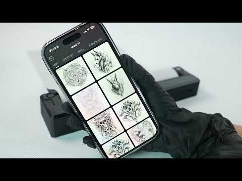 Mast DragonHawk A4 Беспроводной термопринтер для трафаретов татуировок