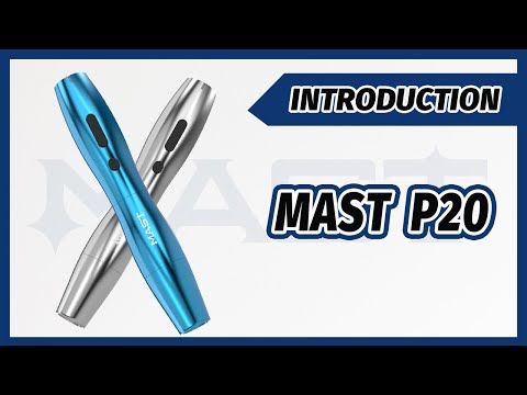 Mast P20 Mašīna Bezvadu Zils Tetovējums un PMU Pildspalva