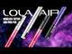 EZ Lola Air беспроводная тату- и PMU-ручка черная с розовым градиентом