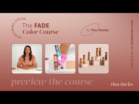 Tina Davies FADE vidēji silti brūni pigmenti 15ml