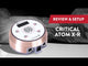 Критический блок питания для татуировок Atom X-R Rosegold/White