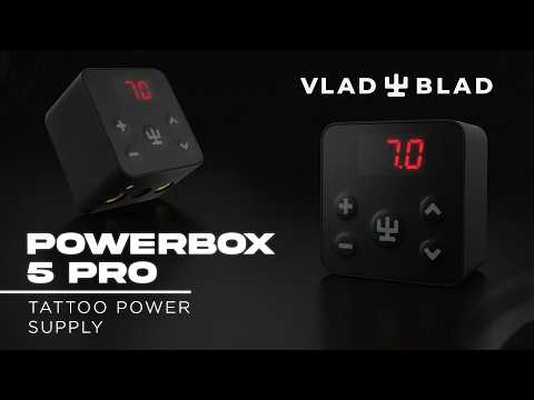 Vlad Blad PowerBox 5 Pro tetovēšanas barošanas avots