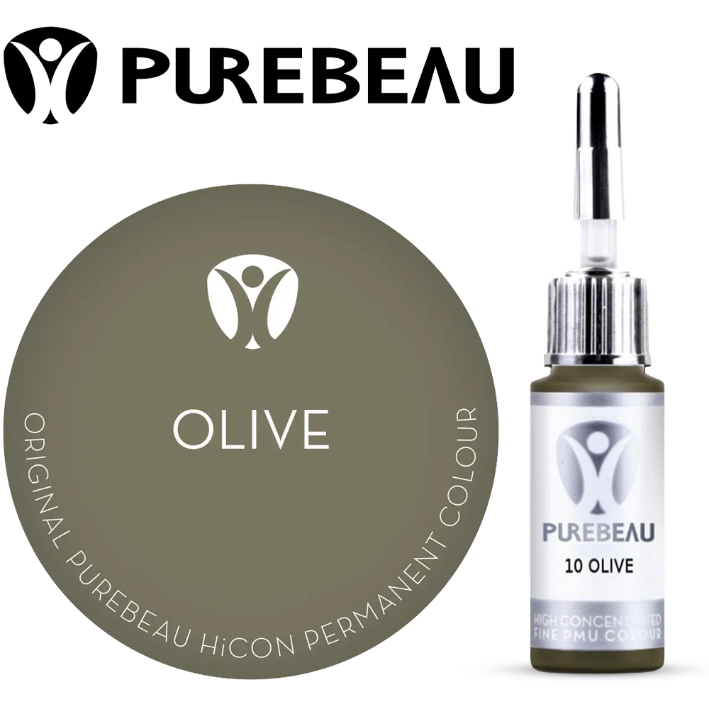 Purebeau Eyebrows Pigment Olive 10ml - BVShop