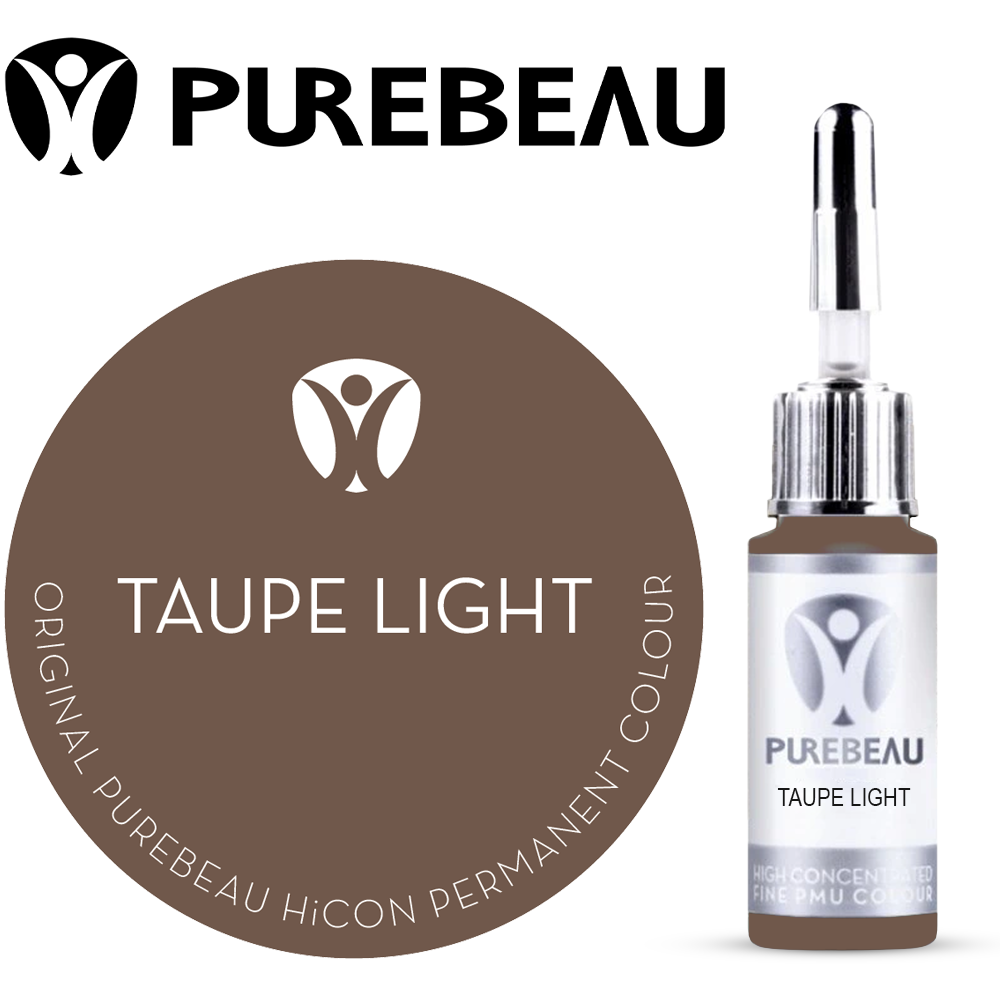 Purebeau Eyebrows Pigment Taupe Light 10ml - BVShop