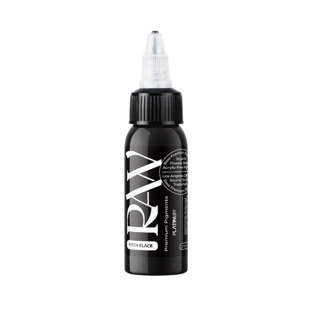 Raw Pigments Platinum Pitch Black 30ml - BVShop