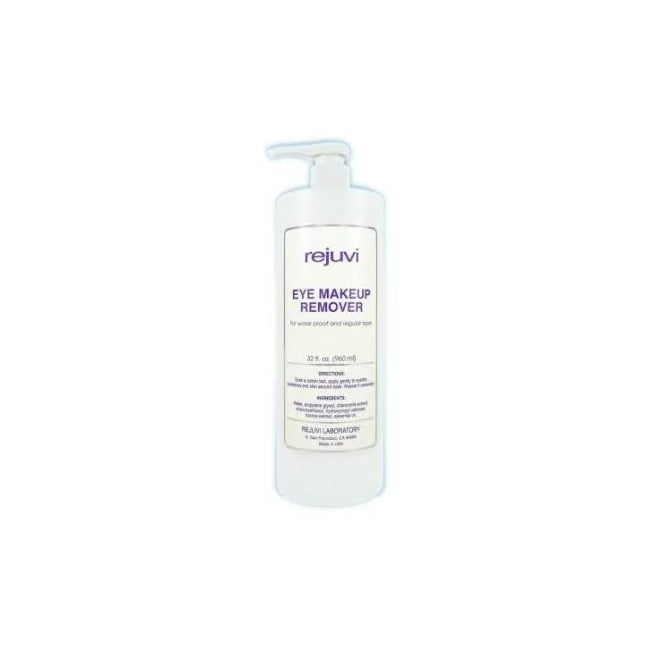 Rejuvi Eye Makeup Remover 960ml professional salon size oil-free eye makeup remover bottle
