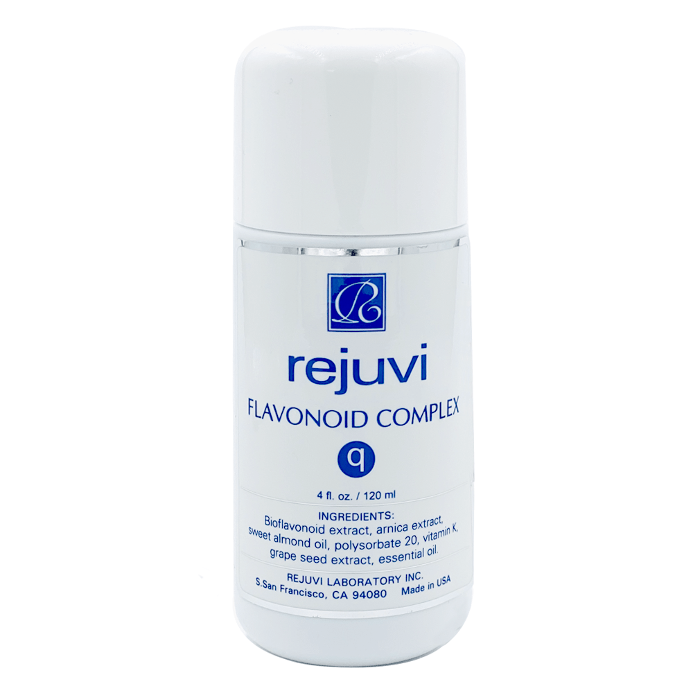 Rejuvi q Flavonoīdu Komplekss 120ml – Pudele, priekšējā etiķete