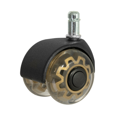 Roll Speed Duo press-on stool wheel set of 5 pieces - BVShop