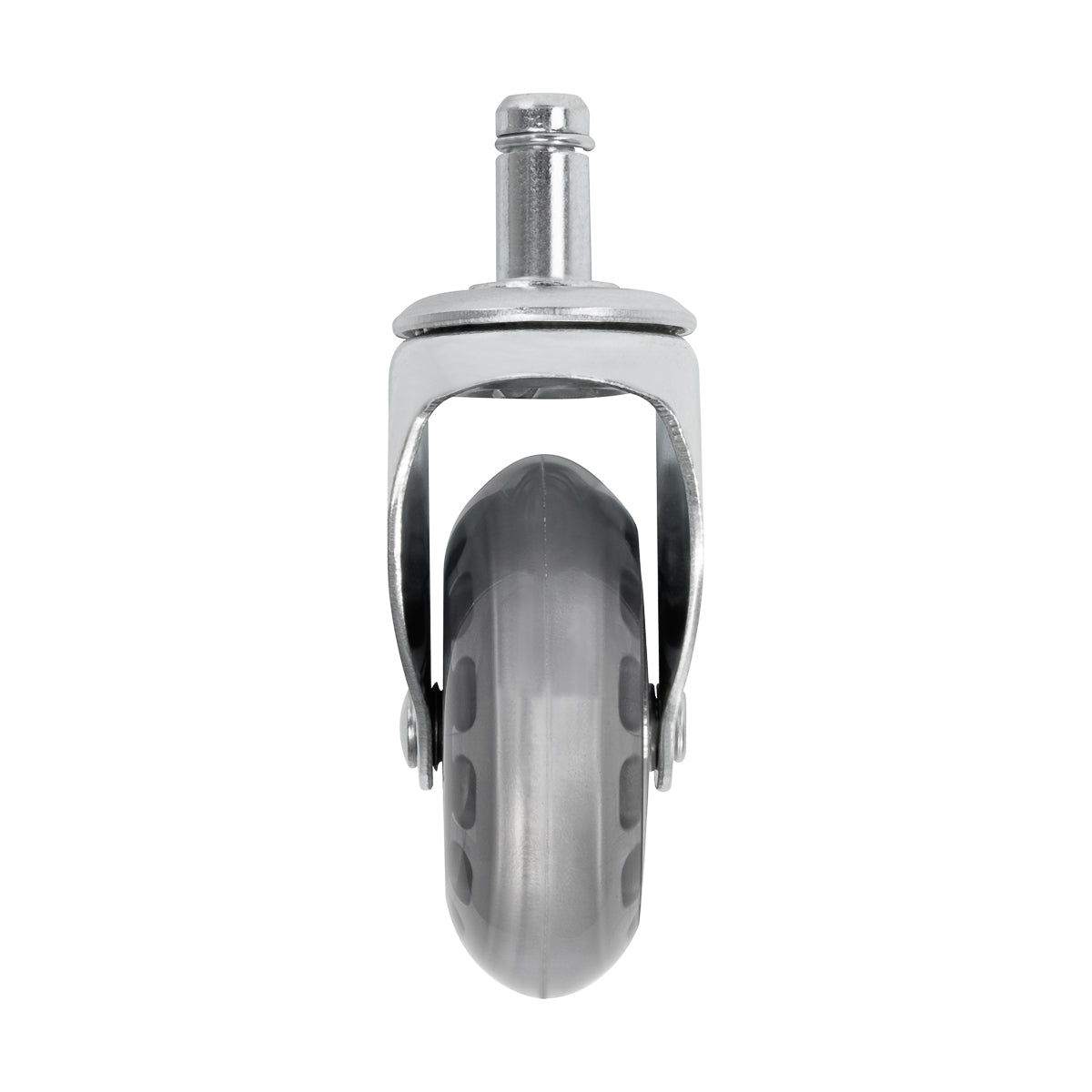 Roll Speed silver press-on stool wheel set of 5 pieces - BVShop