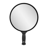 Round barber mirror with handle q-35 - BVShop