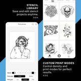 Saferly Bluetooth Stencil Printer - BVShop