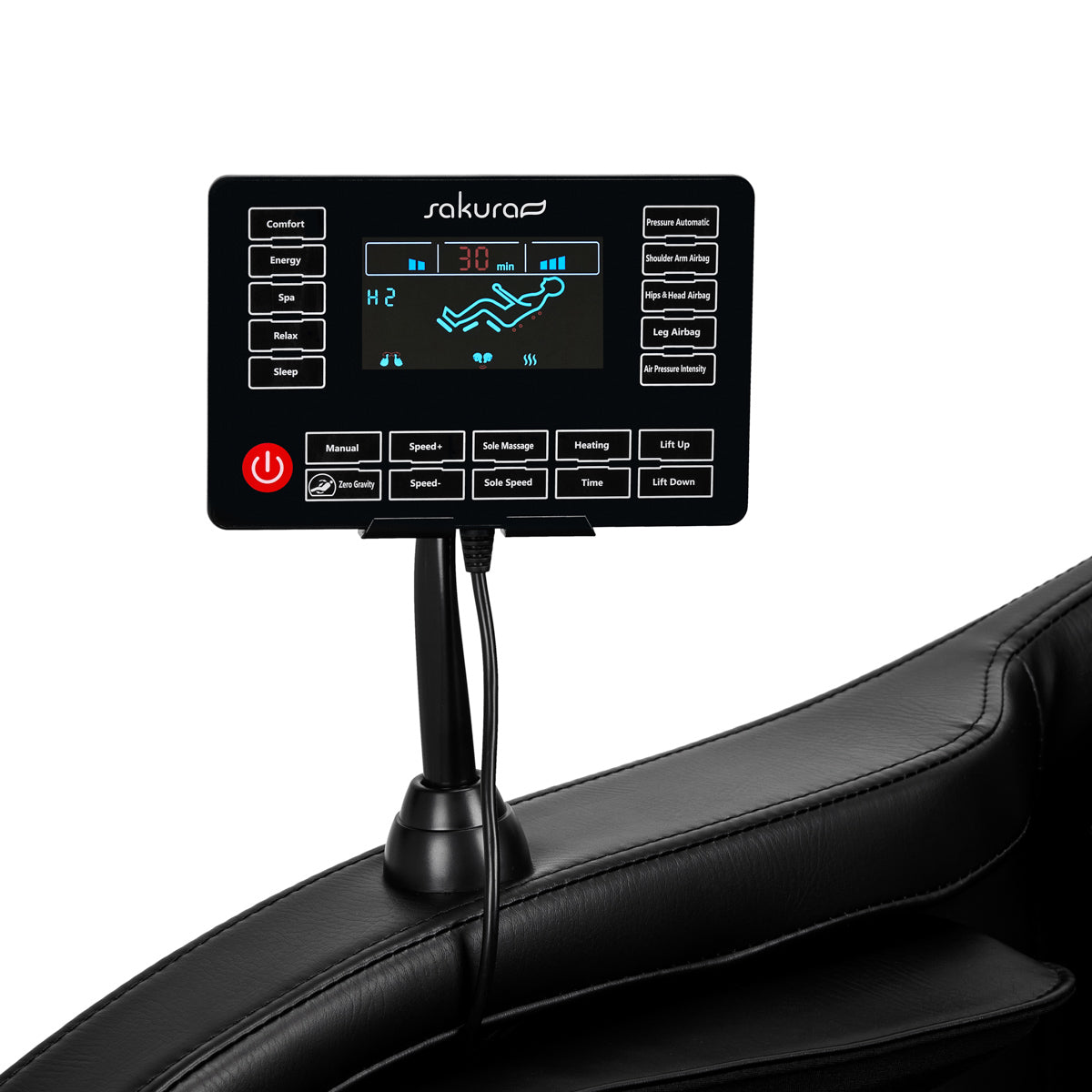 Sakura massage chair Classic 305 black - BVShop