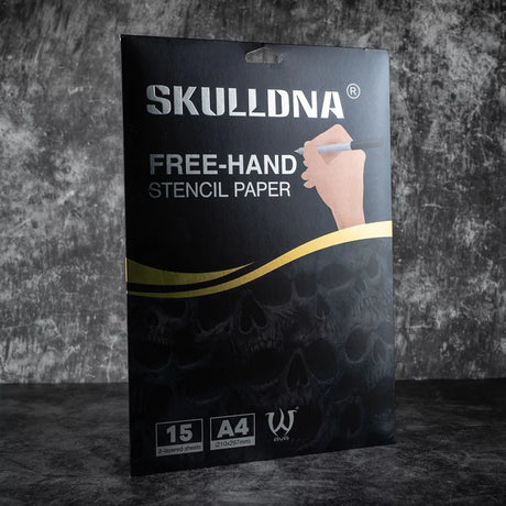 Skull DNA Freehand Stencil Paper 15 sheets - BVShop