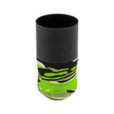 FK Irons Spektra Flux disposable neon camo foam grip, 33mm diameter, single piece, designed for tattoo machines.