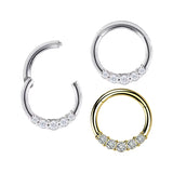 Tērauda liesmas sejas komplekta gredzens