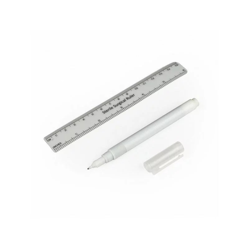 Sterile Skin Marker for PMU tattoo and medical skin mapping dark purple pen