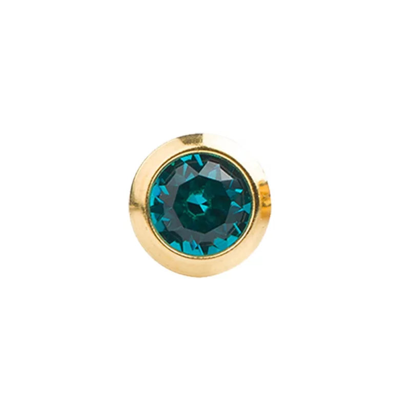 Серьги Studex December Blue Zircon
