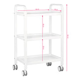 table -  cosmetic trolley Hs09 white - BVShop