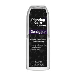 Tattoo Goo X-Pression Saline Cleansing Spray 59ml bottle with spray nozzle, used for tattoo aftercare and skin cleansing.