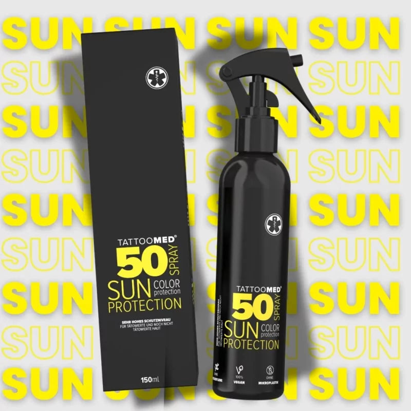 TattooMed Sun Protection SPF50 Spray 150ml - BVShop