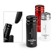 The Perma Mapping String Bottle in black, red, and white with a textured design, used for outdoor mapping and navigation.